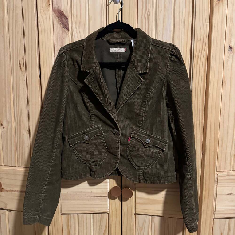 Levi's Brown Corduroy Blazer